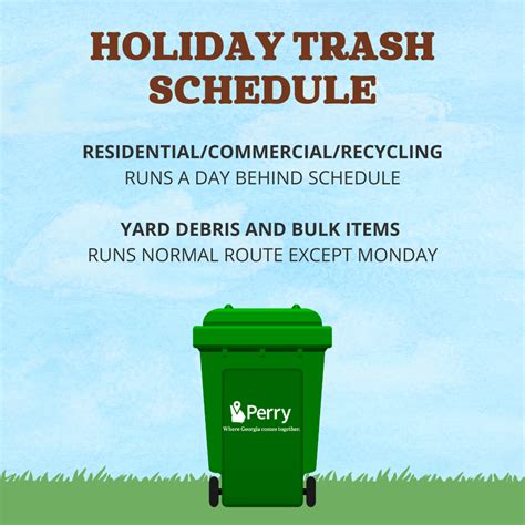richardson trash pickup holiday|Trash/Recycling .